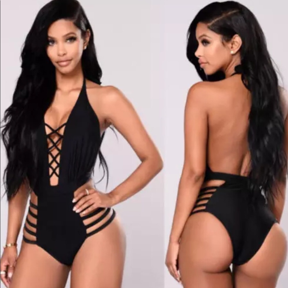 Hot style sexy Fashion Womens One-piece Bandage Swim…boutique quality